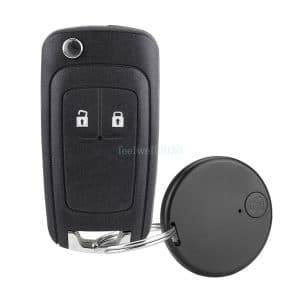 Flip Key Fob Case For Vauxhall Opel Astra J Insignia Zafira Corsa + GPS Tracker
