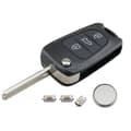 Pikkukuva 2 / 6: Car Key Fob Case Repair Kit 3 Button For I20 I30 IX35 Veloster Kia Ceed Sportage