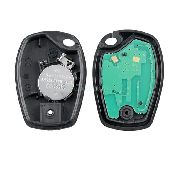 434MHz Car Remote Key Fob 3 Button For Renault Clio III 2006 2007 2008 2009 2010