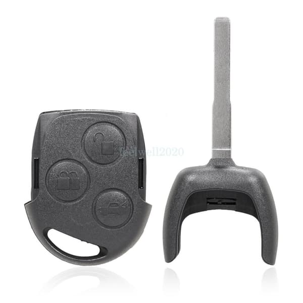 433Mhz For Ford Focus C-Max S-Max Mondeo Fiesta Galaxy 3 Button Remote Key Fob