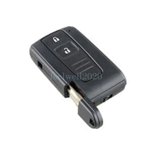 Replacement For Toyota Corolla Verso Prius 2 Button Smart Key Case + TOY43 Blade