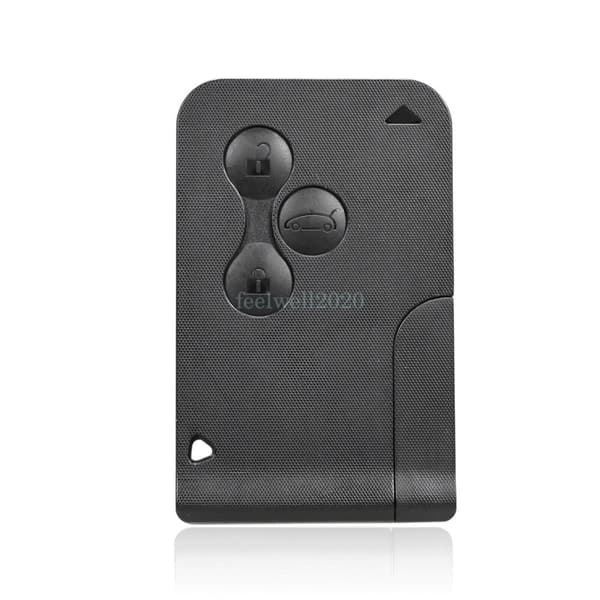 433MHz 3 Button Key Card Fob For Renault Clio 2006 2007 2008 2009 2010 2011 2012