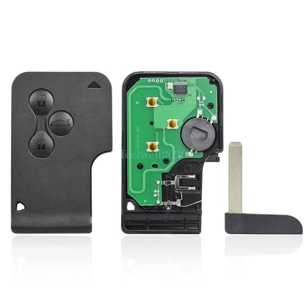For Renault Megane Scenic 2003 -2008 Clio 2006 - 2012 Remote Key Card Fob 433Mhz