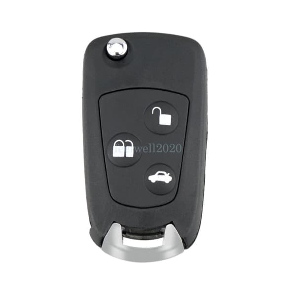 Upgrade 3 Button Flip Key Case For Ford Fiesta Focus Mondeo Fusion Remote Fob
