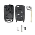 Miniatyrbilde 6 av 7: Upgrade 3 Button Flip Key Case For Ford Fiesta Focus Mondeo Fusion Remote Fob
