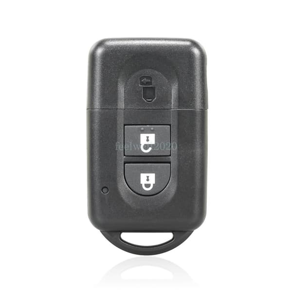 2Button Flip Key Fob Case Shell for Nissan Qashqai X-trail Micra Note Pathfinder