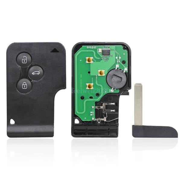 For Renault Clio 2006 2007 2008 2009 2010 2011 2012 Remote Card Key Fob 433Mhz