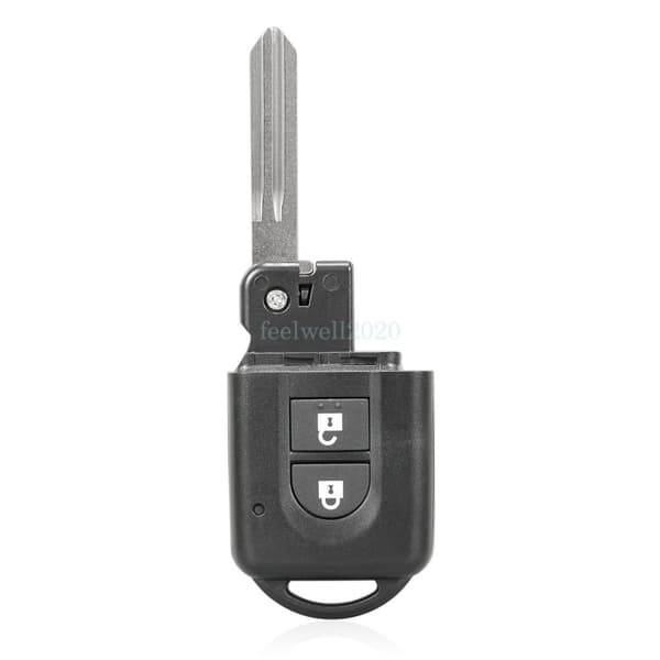 For Nissan Qashqai 2008 2009 2010 2011 2012 2013 Remote Key Fob Case 2 Button