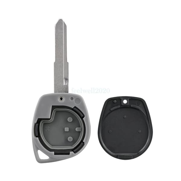 2 Buttons Car Key Fob Case Shell For Suzuki Swift Ignis 2004 2005 2006 2007 2008