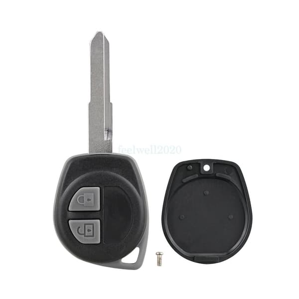 2 Buttons Car Key Fob Case Shell For Suzuki Swift Ignis 2004 2005 2006 2007 2008