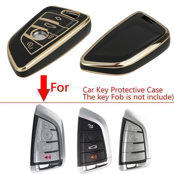 Key Cover Fob Case for BMW X1 X3 X4 X5 F15 X6 F16 G30 7 Series G11 X1 F48 X2 F39