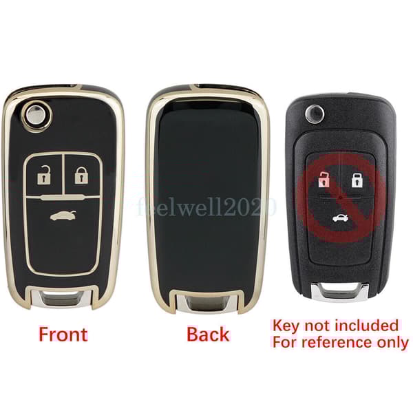 3B TPU Fob Key Cover Case For Vauxhall Opel Astra J Insignia Mokka Zafira Corsa