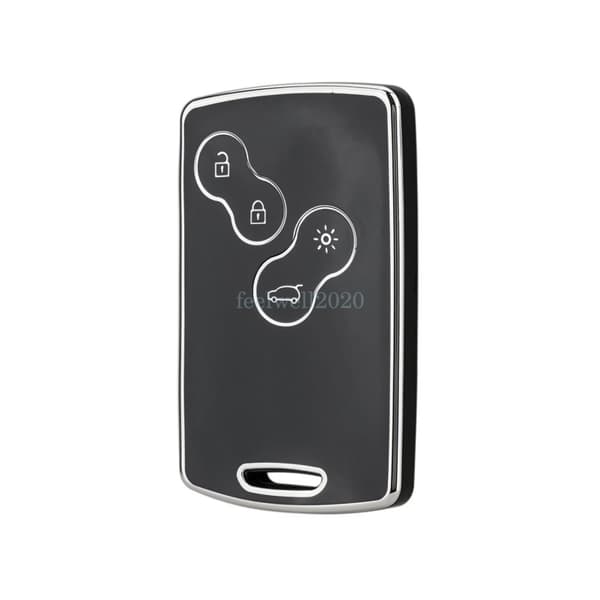 4 Button Smart Remote Key Case Fob Cover For Renault Laguna Megane Scenic Clio