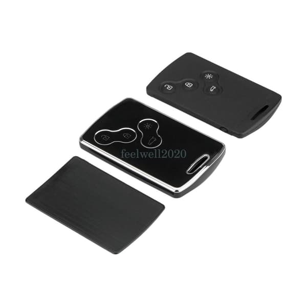 4 Button Smart Remote Key Case Fob Cover For Renault Laguna Megane Scenic Clio
