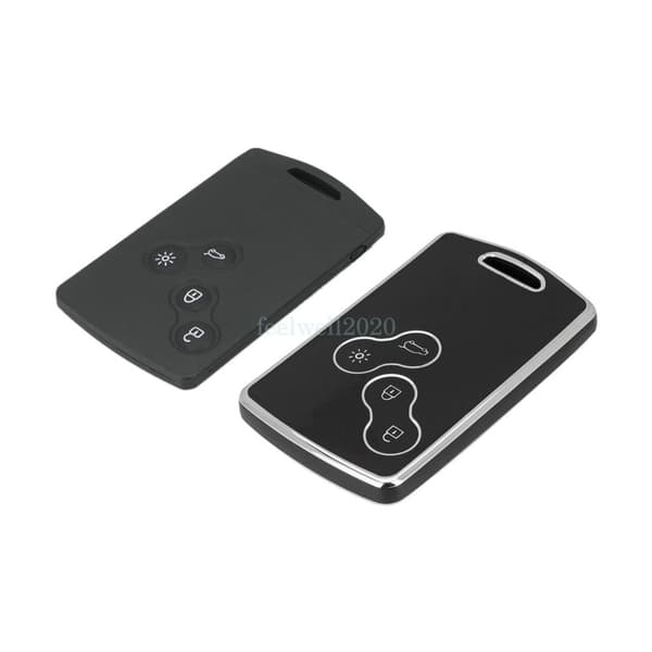 4 Button Smart Remote Key Case Fob Cover For Renault Laguna Megane Scenic Clio
