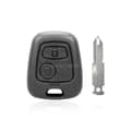 Miniatyrbilde 2 av 7: 2 Button Remote Key Fob Case Shell NE73 For Peugeot 106 107 206 207 306 307 407