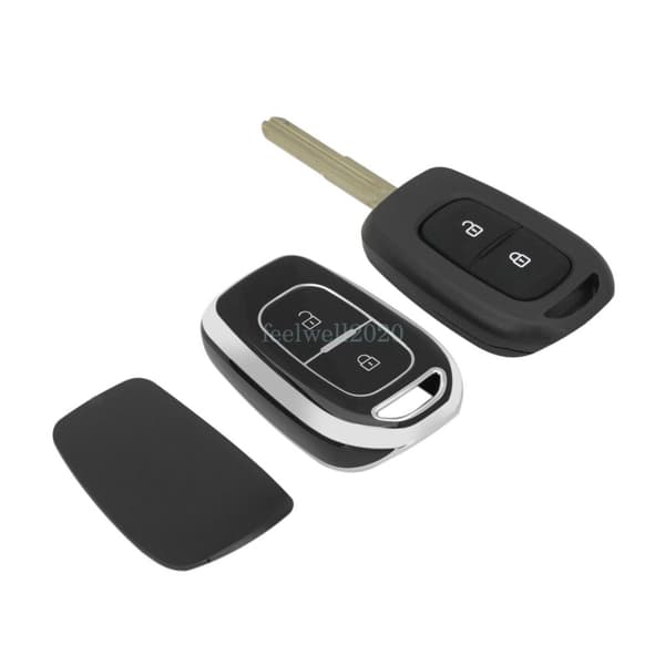 For Renault Dacia kwid Sandero Trafic Shell 2Button TPU Key Cover Case Fob Shell