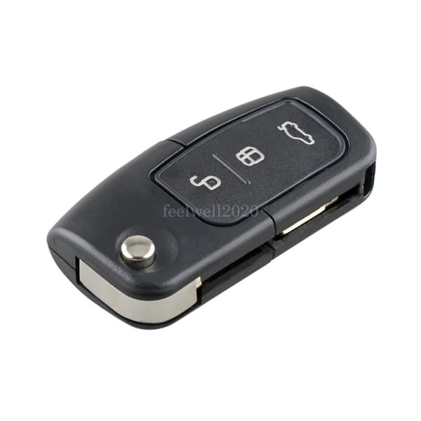 433Mhz Remote Key Fob 3 Button For Ford Focus Fiesta Transit Connect Mondeo KA