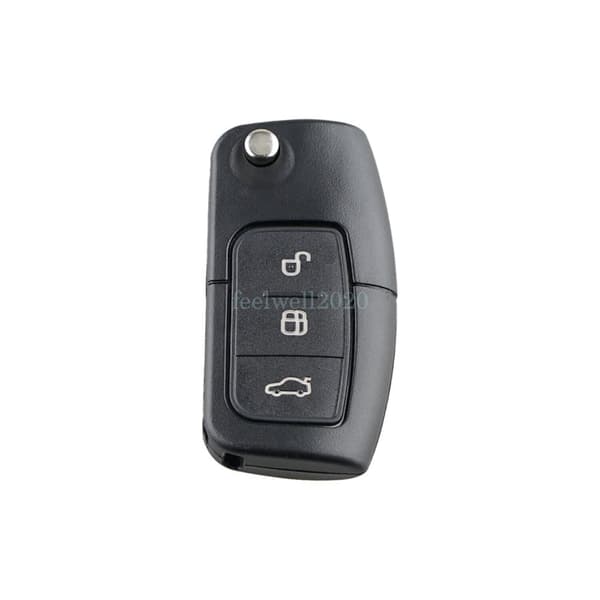 433Mhz Remote Key Fob 3 Button For Ford Focus Fiesta Transit Connect Mondeo KA