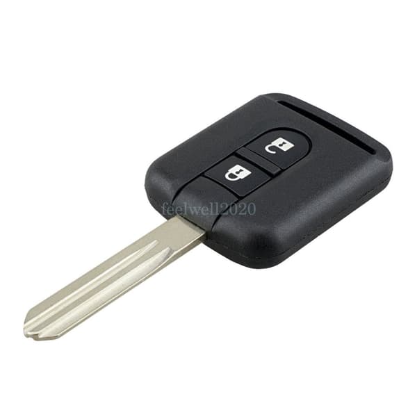For Nissan Qashqai Navara 2 Button Remote Key Fob Case 2006 2007 2008 2009 2010