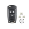 Miniatyrbilde 1 av 7: 3 Button Flip Key Fob Case Cover For Vauxhall Opel Astra J GTC Insignia Cascade