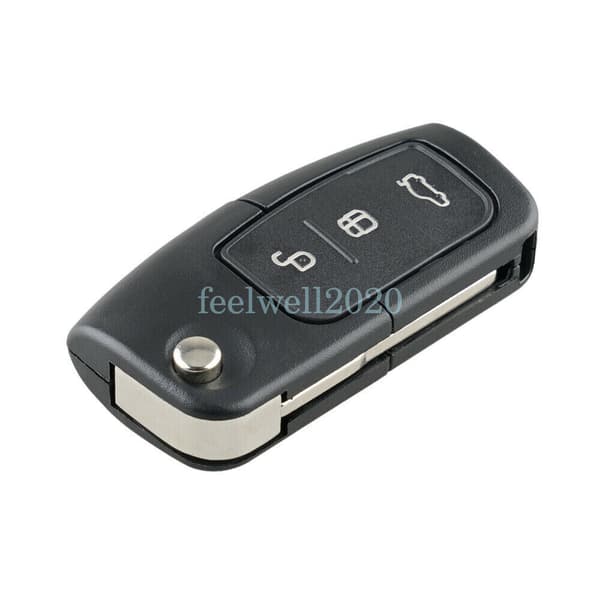 433Mhz 3B Car Remote Key FOB For Ford Focus Mondeo Fiesta Galaxy S-Max 2006-2010