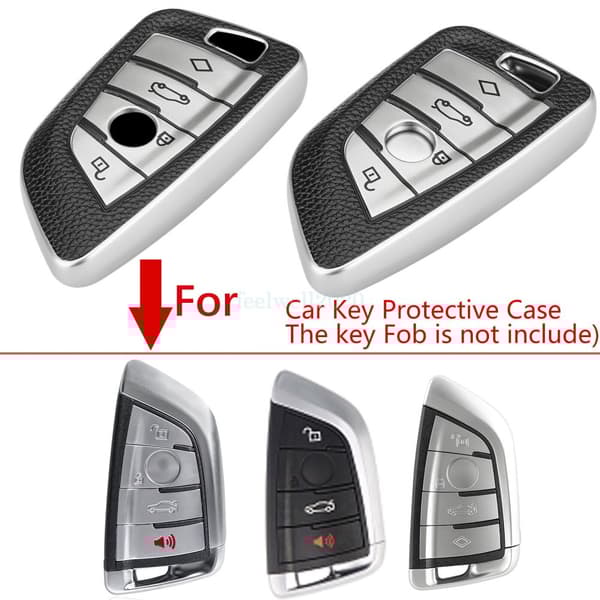 For BMW 1 3 5 7 Series X1 X3 X5 X6 X7 G30 G20 G30 Car Key Fob Shell Cover Case
