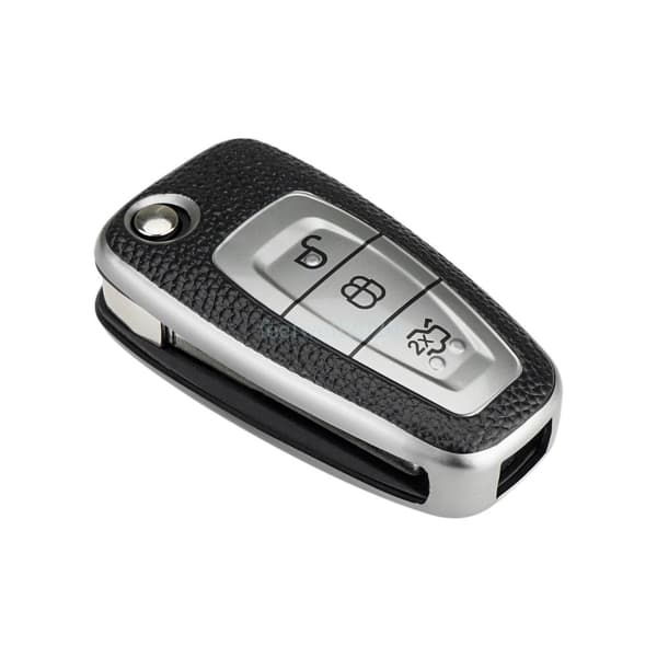 For Ford Fiesta Focus Transit Tourneo TPU Remote Flip Key Fob Cover Case 3Button