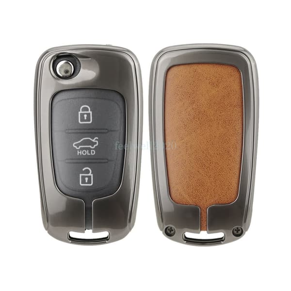 For Hyundai I20 I30 IX35 IX20 Veloster Flip Remote Key Fob Case Cover 3 Buttons