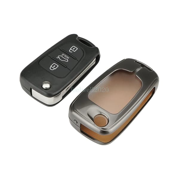 For Hyundai I20 I30 IX35 IX20 Veloster Flip Remote Key Fob Case Cover 3 Buttons