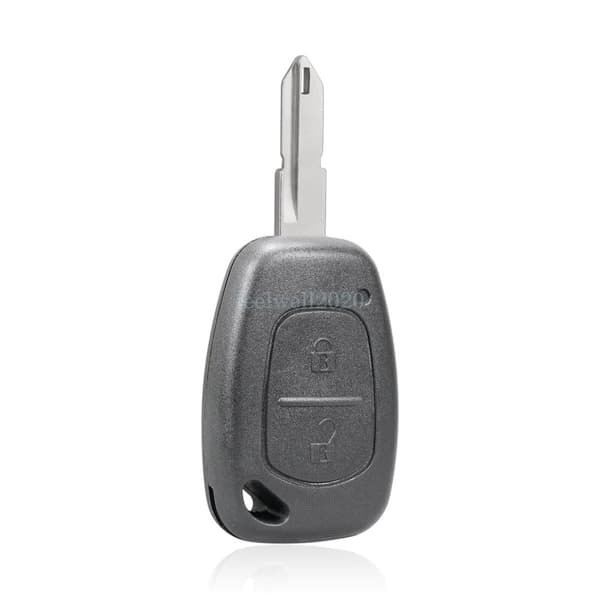 2 Button Key Fob Case For Renault Trafic Master Vauxhall Vivaro Movano Interstar