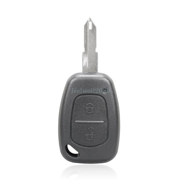 2 Button Key Fob Case For Renault Trafic Master Vauxhall Vivaro Movano Interstar