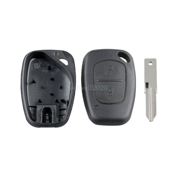 2 Button Remote Key Fob Case For Renault Trafic Master Movano Nissan Primastar