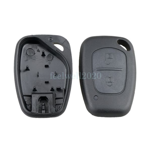 2 Button Remote Key Fob Case For Renault Trafic Master Movano Nissan Primastar