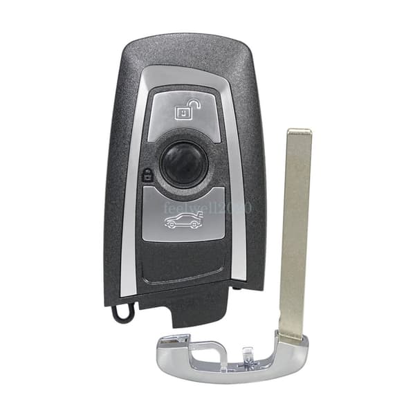 3 Button Remote Key Fob Case Blade For BMW 1 2 3 4 5 series X1 X4 X5 F20 F22 F30