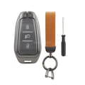 Miniatyrbilde 1 av 7: For Peugeot 508 2008 3008 5008 Citroen DS3 DS4 DS5 Car Key Fob Chain Case Cover