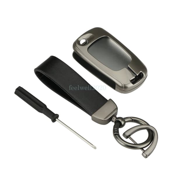 3 Button Key Fob Cover Case for Hyundai I20 I30 IX35 IX20 Veloster Zinc Alloy