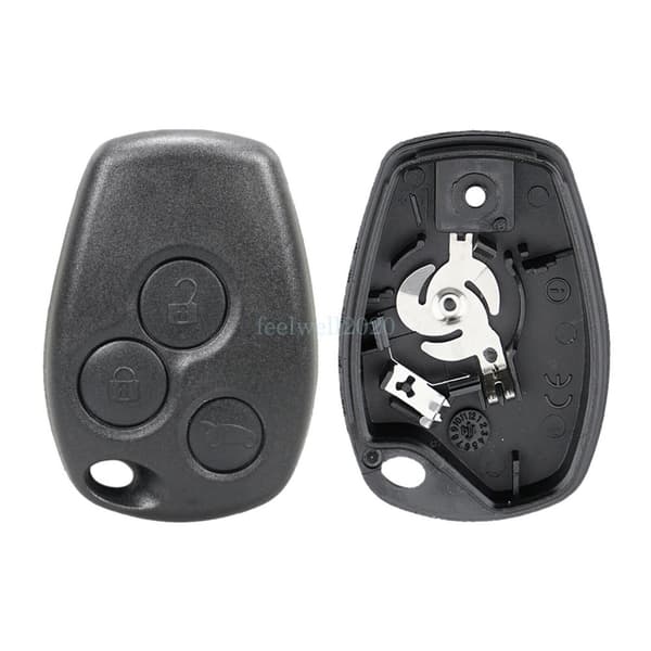 3 Button Remote Key Fob Case For Renault Clio MK3 Trafic Master Modus Kangoo