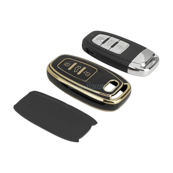 3 Button Remote Car Key Fob Case Cover for Audi A3 A4 A5 A6 A7 A8 Q5 Q7 S4 S5