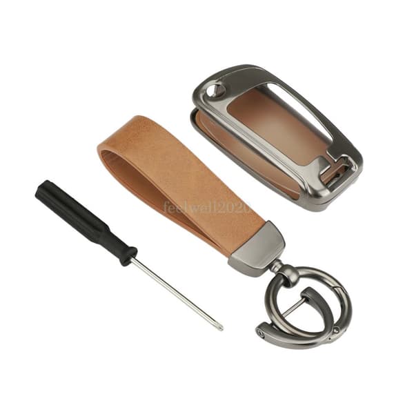 Flip Car Remote Key Cover Fob Case Shell For Audi A1 S1 A3 S3 RS4 A4 A6 TT Q3 Q7