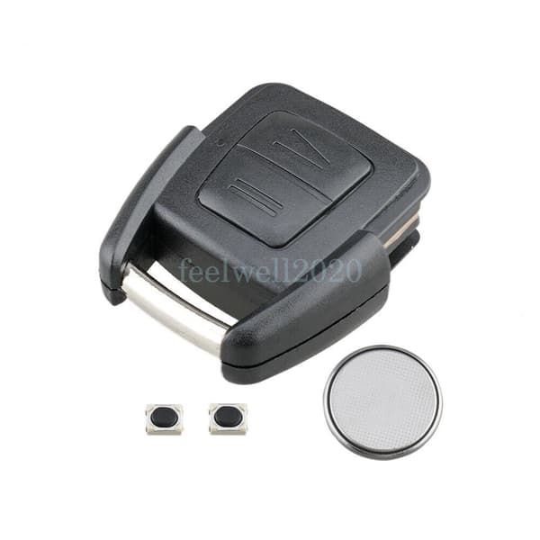 For Vauxhall Opel Astra G Vectra B Zafira A 2 Buttons Remote Key Fob Case Shell