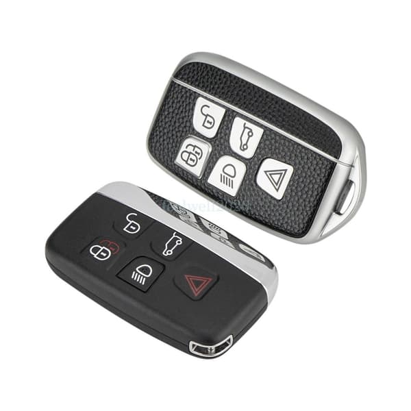 TPU Key Cover Protective Case For Jaguar XF XJ XK XE 5 Button Remote Fob Shell