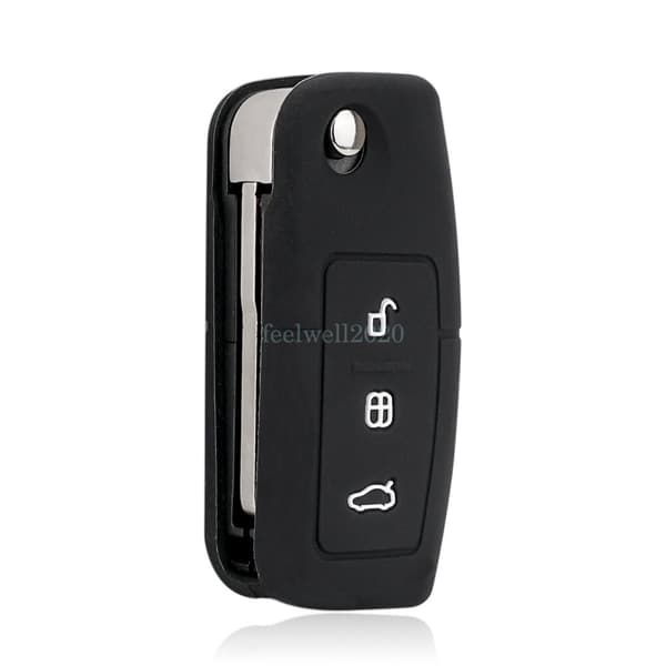 Silicone Cover Car Key Case For Ford Fiesta Focus Mondeo Falcon C-Max Eco Sport