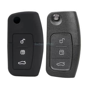 Silicone Cover Car Key Case For Ford Fiesta Focus Mondeo Falcon C-Max Eco Sport