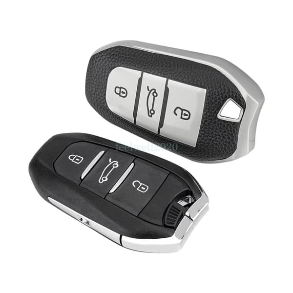 Key Cover Fob Case for Citroen C4 C4L C6 Peugeot 308 408 508 2008 3008 4008 5008