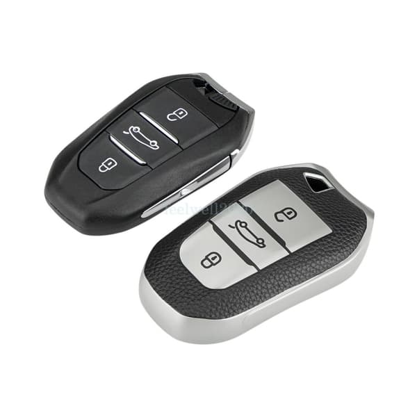Key Cover Fob Case for Citroen C4 C4L C6 Peugeot 308 408 508 2008 3008 4008 5008