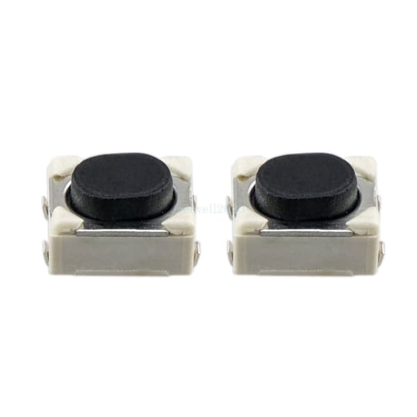 For Peugeot 206 2 Button Remote Key Fob Case Shell Cover + Battery Switches Kit