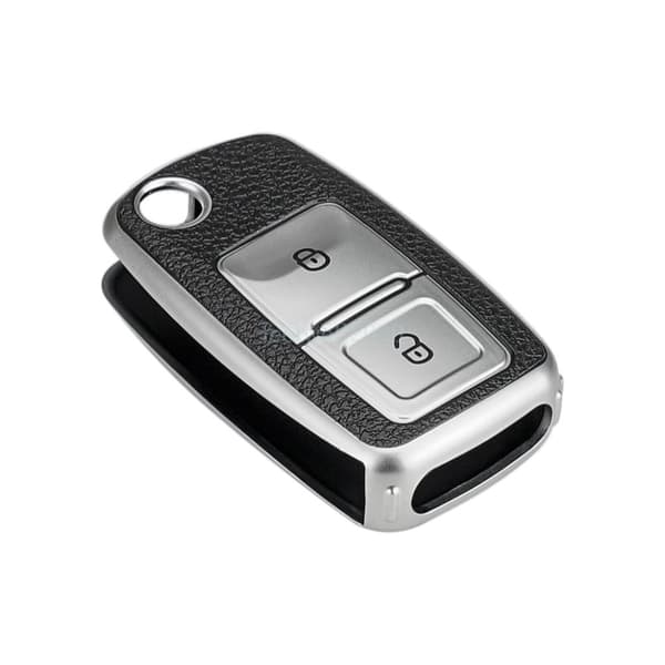 2 Button Car Flip Key Fob Cover Case For VW Transporter T5 T6 Golf MK4 Polo Bora