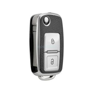 2 Button Car Flip Key Fob Cover Case For VW Transporter T5 T6 Golf MK4 Polo Bora