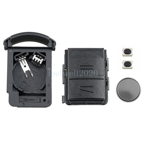 For Vauxhall Opel Corsa C Meriva Vectra Tigra 2 Button Key Fob Case Remote Shell